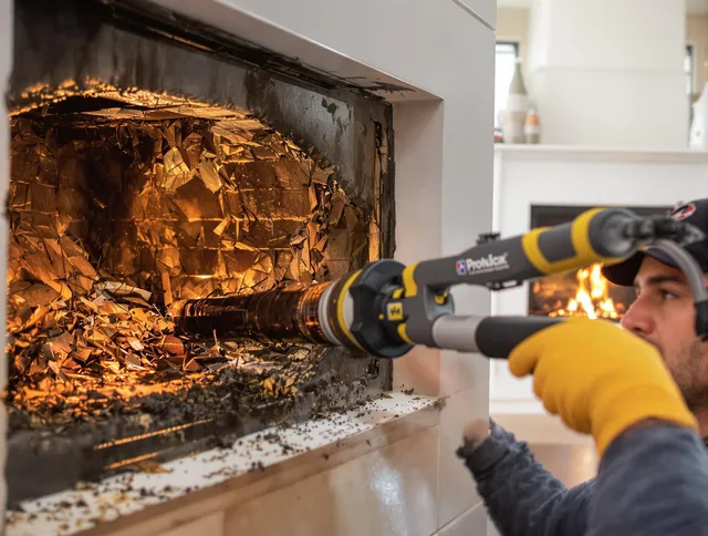 Professional chimney cleaning by Waterford Chimney Sweep in Waterford, CT