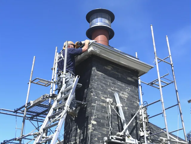 Sturdy chimney crown finished by Waterford Chimney Sweep in Waterford, CT